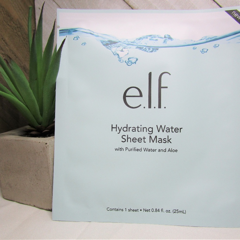 $1 Add-on -  e.l.f. Hydrating Water Sheet Mask